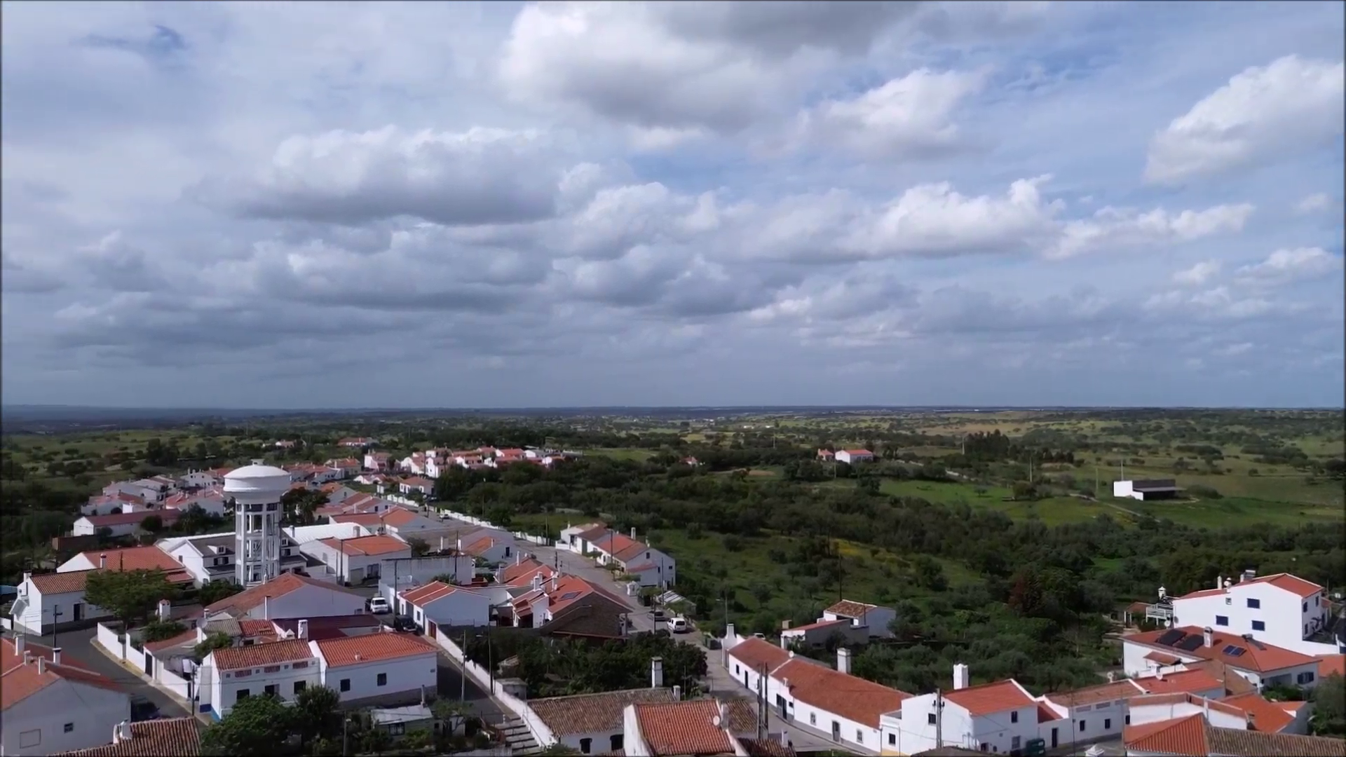 Vista aérea de Santa Clara-a-Nova